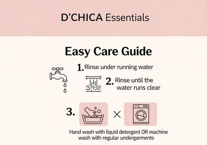 D'CHICA Essentials Assorted Eco-friendly Anti-Microbial Lining Period Panties - No Pad Required, Pack-of-2 Dchica