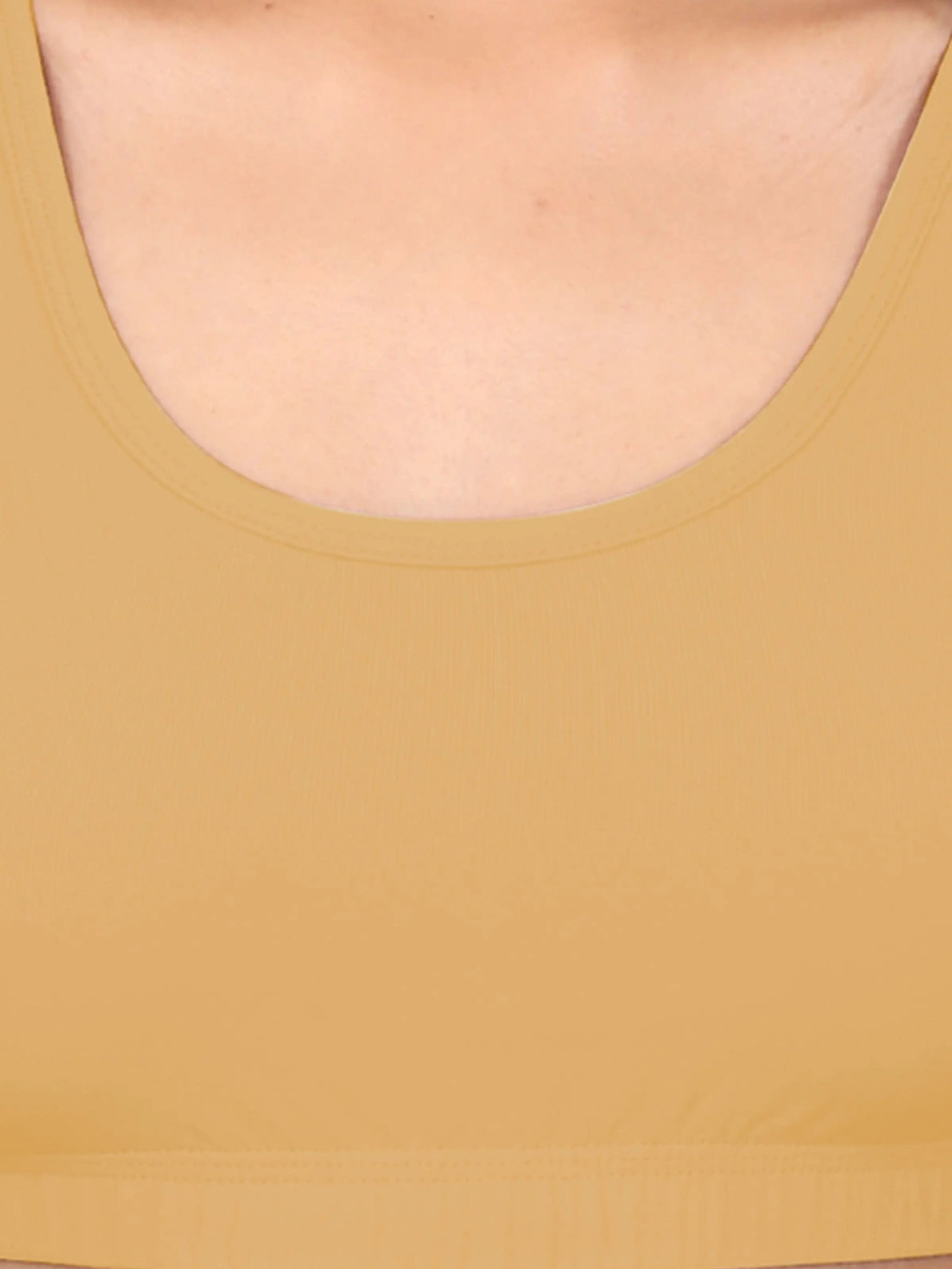 D'CHICA Essentials Double-Layer Broad Strap Cotton Sports Bra | Non-Padded | Unicorn Print & Solid D'chica