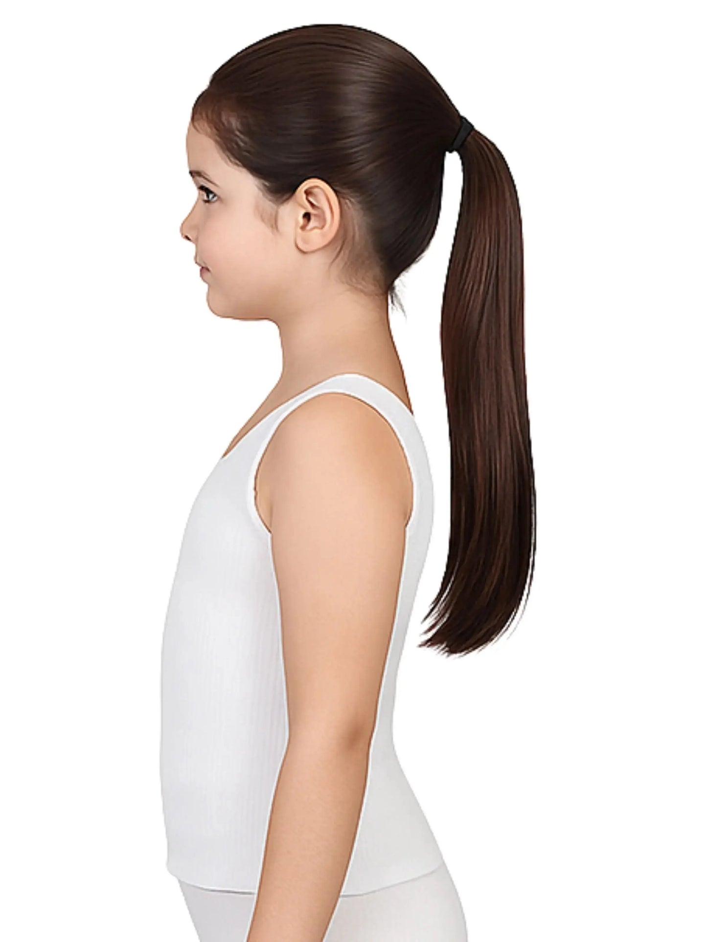 D'CHICA Essentials Round Neck Sleeveless Thermal Tank Top | White Winterwear For Girls | Set of 2 D'chica