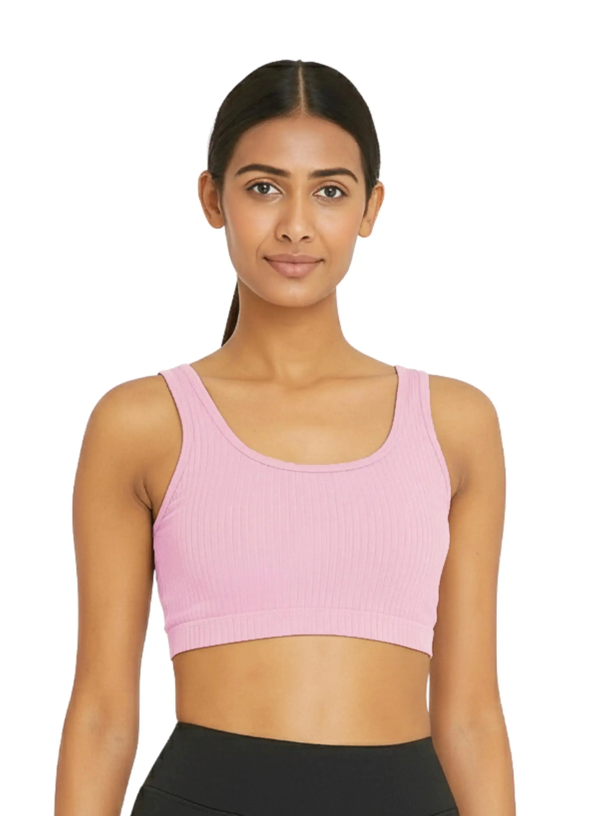 D'chica Essentials Thermal Padded Bra for Women | White & Pink Comfort Meets Elegance | pack of 2 D'chica