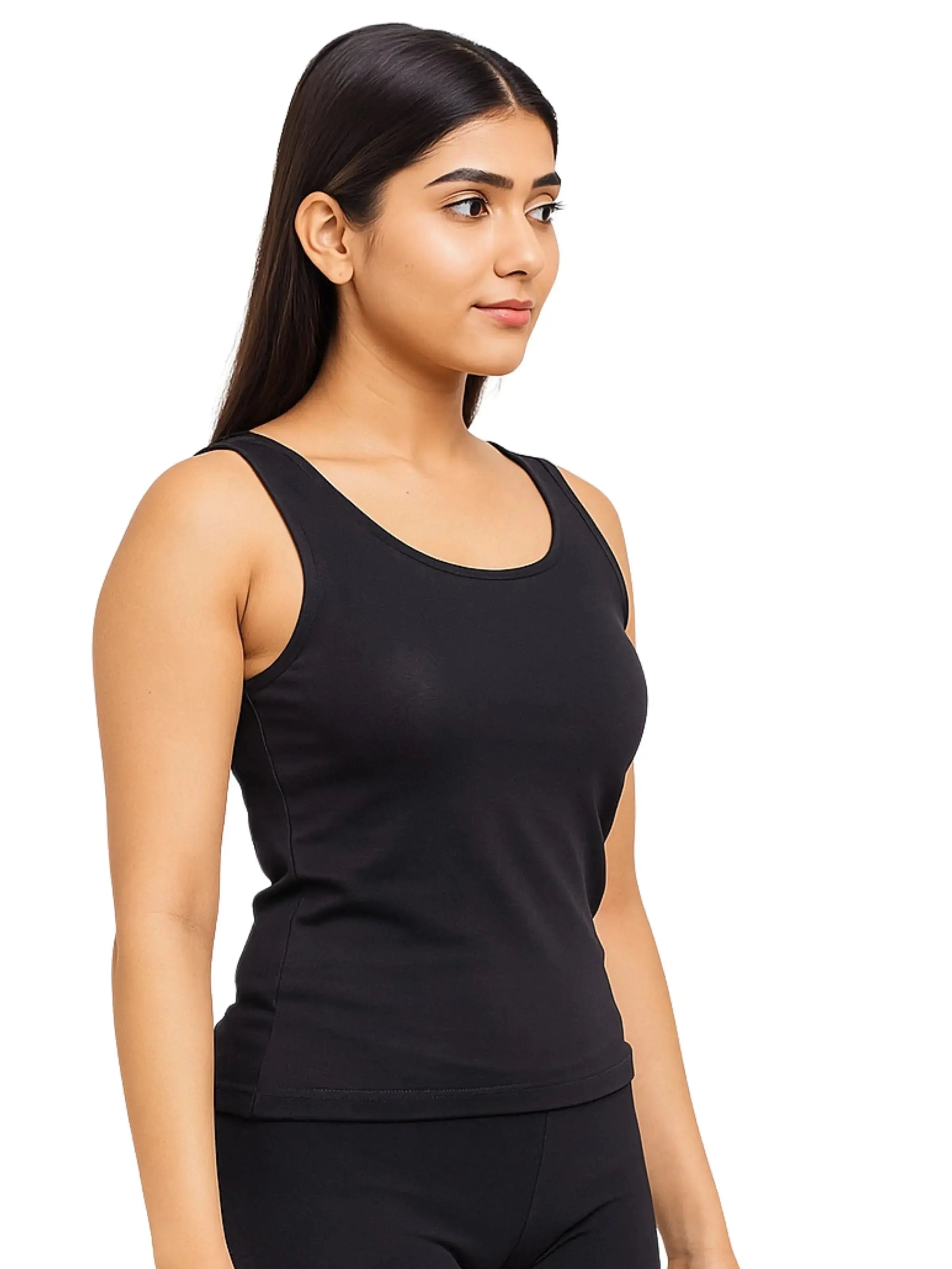 【未使用】Chika Kisada TANK TOP D'chica Essentials Pack of 2 Padded Tank Top For Women's White