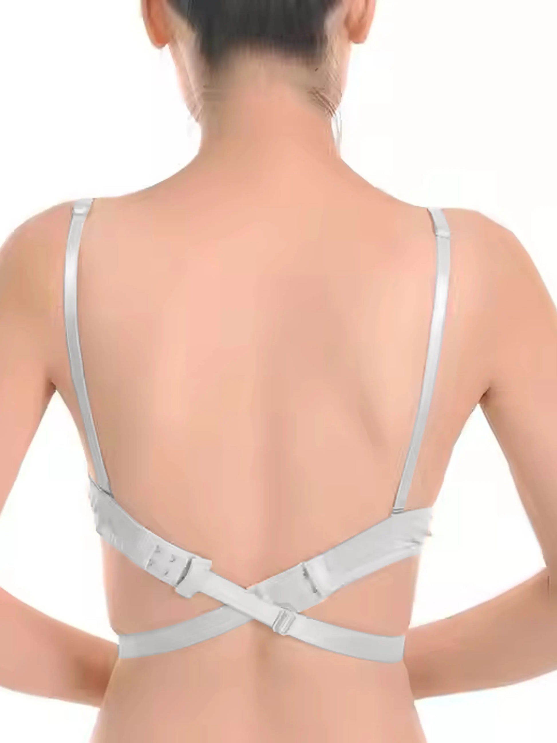 Dchica Pack of 3 ( 1 Bra Strap Extender for Backless, 1 Transperent D'chica Dchica Pack of 3 ( 1 Bra Strap Extender for Backless, 1 Transperent D'chica
