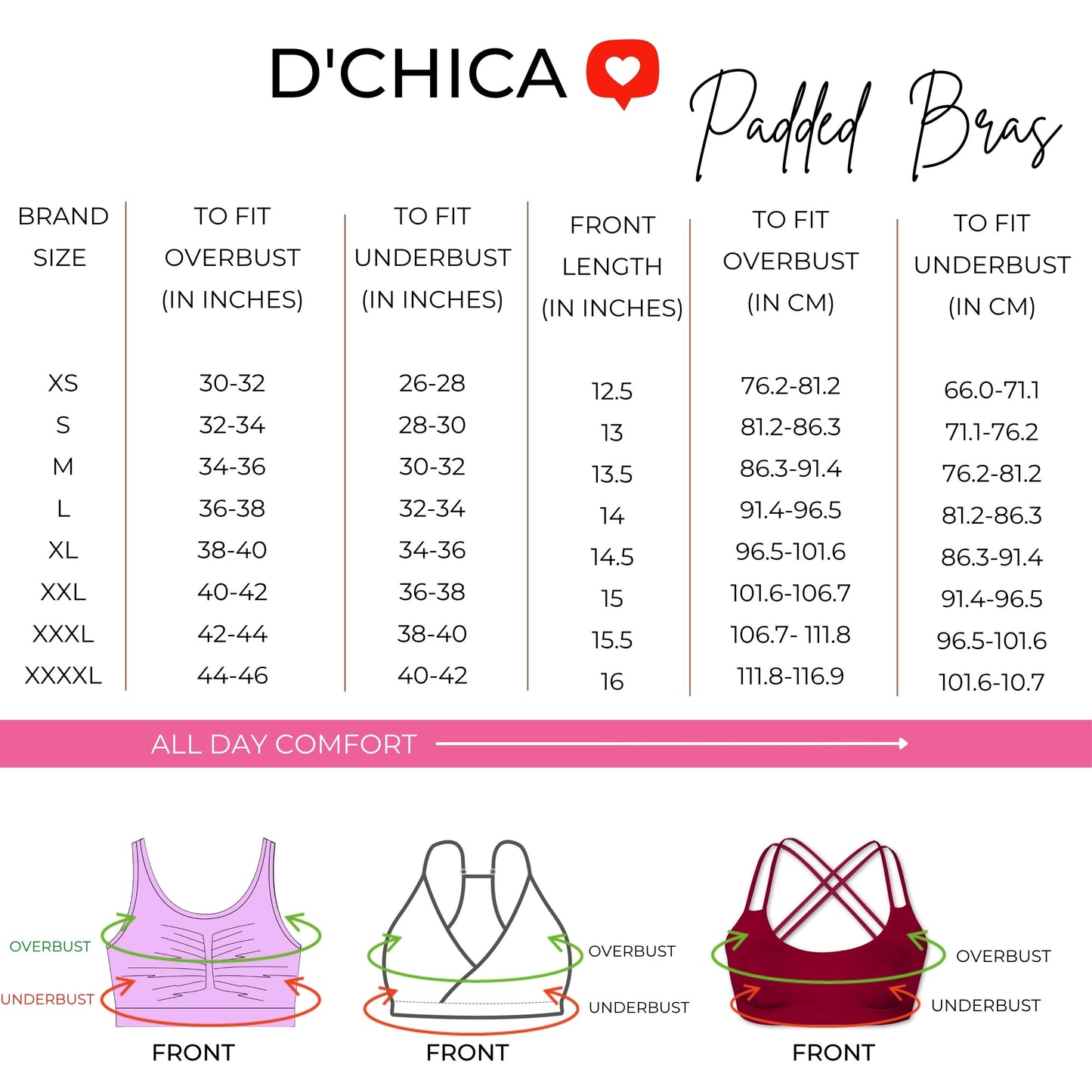 Pack of 4 Broad Strap Cotton Gym Bra for Womens  | Removable Pads | Elasticated Underbrand | Good Support | Full Coverage  | Multicolour Sports Bra Dchica Essentials