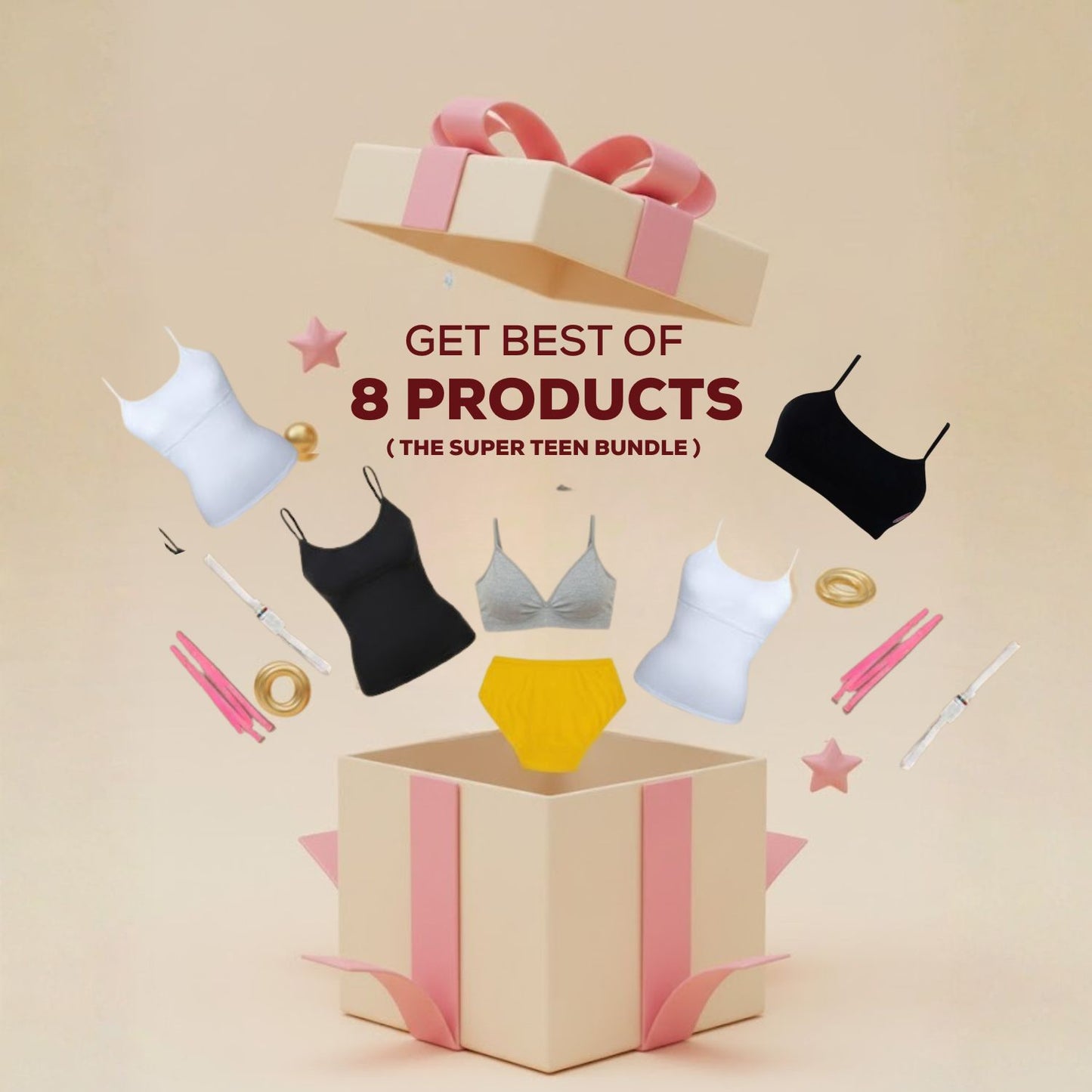 All things essential: Get best of 8 products - The Super Teen Bundle