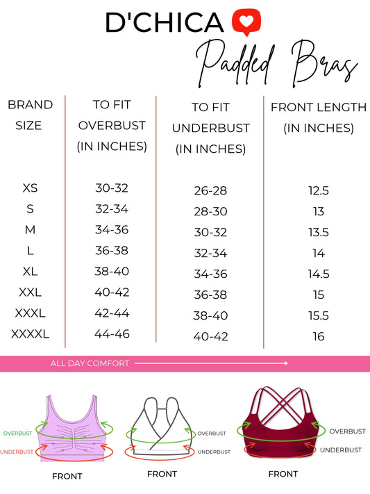 Pack of 4 | Removable Pads | Elasticated Underband | Good Support | Full Coverage | Thin Strap Cotton Padded Functional Bra for Women