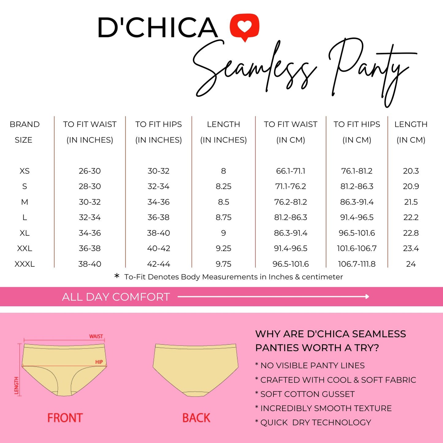 Pack of 8 | High Waist Antimicrobial Ice Silk Seamless Shaping Panty Assorted for Women | Dchica Essentials