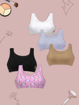 cotton sports bra for women