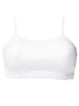 D'chica Pack of 3  Beginners Bra Non Padded Non Wired  Two White & One black