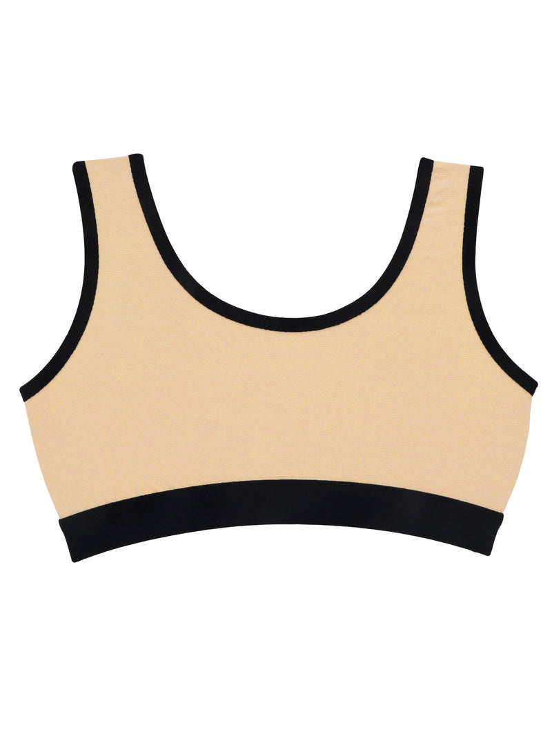 D'chica Flawless Athleisure Sports Bra For Girls Skin