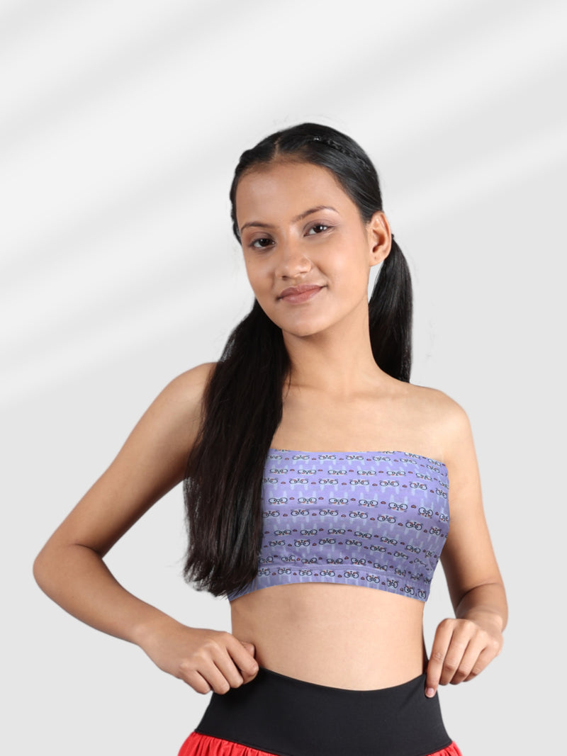 Double-layer Cotton Tube Bras For Teens  Non Padded Tube Tops For Gir –  D'chica