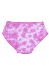 Cotton Hipster Panties | Breathable | Elasticated Waistband | Pink Tie & Dye & Solid Briefs Pack of 3 - D'chica