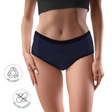 D'chica Eco-Friendly, Anti-Microbial Lining, Period Panties For Teen Girls, Pad-free Periods, Navy Blue - D'chica