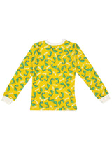 D'chica Slim fit Bro Set of 2 -1 Yellow Dino Print & 1 Sunglass Print Thermal Full Sleeves Top For Boys